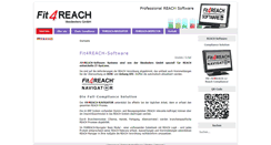 Desktop Screenshot of fit4reach-software.com