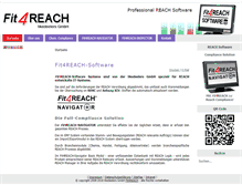 Tablet Screenshot of fit4reach-software.com